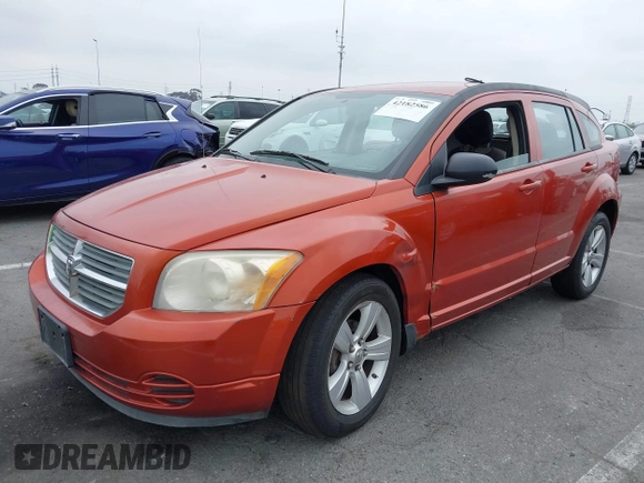 2010 Dodge Caliber SXT with VIN 1B3CB4HA9AD586821, listed as a IAAI auction lot 42182586 with 138,503 mi miles and . Bid and sale history available at DreamBid. Image 2.
