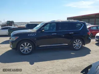 2014 Infiniti QX80 with VIN JN8AZ2NE8E9062070, listed as a IAAI auction lot 41919794 with 162,748 mi miles. Bid and sale history available at carsss.com. Image 15.