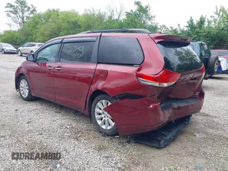 2012 Toyota Sienna XLE with VIN 5TDDK3DCXCS033249, listed as a IAAI auction lot 42324830 with 181,012 mi miles and . Bid and sale history available at DreamBid. Image 3.