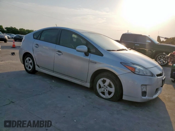 2011 Toyota Prius I with VIN JTDKN3DU1B0321220, listed as a Copart auction lot 57078355 with 185,807 mi miles and Clean Title. Bid and sale history available at DreamBid. Image 4.