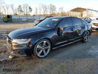 2014 Audi A6 3.0L TDI Prestige with VIN WAUHMAFC6EN145341, listed as a Copart auction lot 88504065 with 232,760 mi miles and Salvage Title. Bid and sale history available at carsss.com. Image 1.
