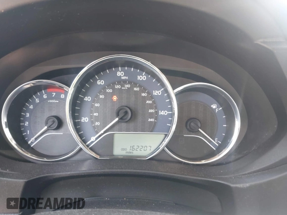 2016 Toyota Corolla L with VIN 2T1BURHEXGC715823, listed as a IAAI auction lot 42259715 with 162,207 mi miles and . Bid and sale history available at DreamBid. Image 7.