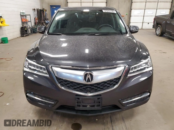2014 Acura MDX Tech Pkg with VIN 5FRYD4H45EB028762, listed as a Copart auction lot 52943195 with 86,249 mi miles and Salvage Title. Bid and sale history available at carsss.com. Image 5.