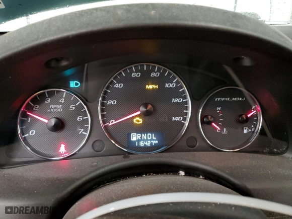 2007 Chevrolet Malibu LT w/2LT with VIN 1G1ZT58N47F247811, listed as a Copart auction lot 47708545 with 116,427 mi miles and Salvage Title. Bid and sale history available at carsss.com. Image 9.