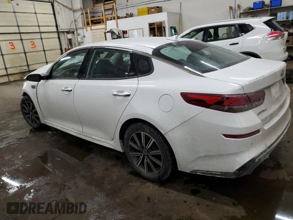 2020 Kia Optima EX Premium with VIN 5XXGU4L13LG408297, listed as a Copart auction lot 45485555 with 38,506 mi miles and Salvage Title. Bid and sale history available at carsss.com. Image 2.