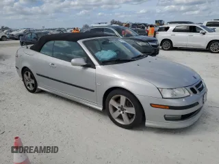 2007 Saab 9-3 Aero z VIN YS3FH71U776004172, wystawiony jako Copart lot #77163204 z przebiegiem Nie podano mil oraz Szkoda całkowita • Salvage title. Historia ofert i sprzedaży dostępna na DreamBid. Obrazek 4.