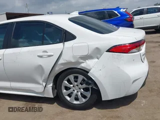 2024 Toyota Corolla LE with VIN 5YFB4MDE8RP128628, listed as a IAAI auction lot 42083196 with 37,634 mi miles and . Bid and sale history available at DreamBid. Image 6.