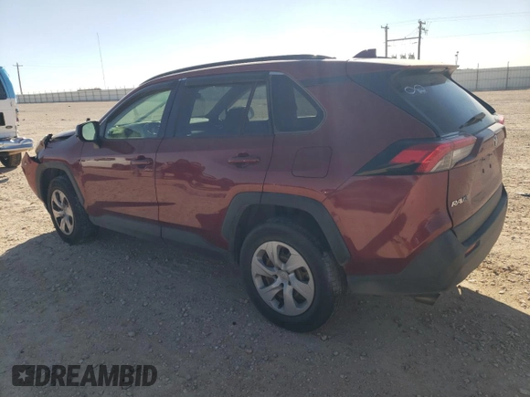 2019 Toyota RAV4 LE with VIN JTMH1RFV4KD512766, listed as a Copart auction lot 44188535 with 84,097 mi miles and Salvage Title. Bid and sale history available at carsss.com. Image 2.