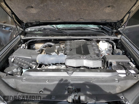 2023 Toyota 4Runner TRD Pro with VIN JTELU5JR8P6176034, listed as a Copart auction lot 49822735 with 25,843 mi miles and Salvage title. Bid and sale history available at DreamBid. Image 12.