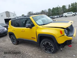 2016 Jeep Renegade Trailhawk with VIN ZACCJBCT2GPC79676, listed as a IAAI auction lot 41941450 with 107,519 mi miles and . Bid and sale history available at carsss.com. Image 12.