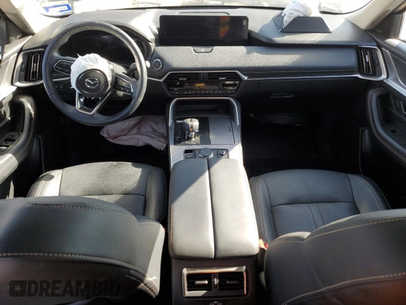 2024 Mazda CX-90 3.3 Turbo S with VIN JM3KK1HC4R1125797, listed as a Copart auction lot 44030425 with 0 mi miles and Salvage Title. Bid and sale history available at carsss.com. Image 8.