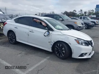 2017 Nissan Sentra SR Turbo with VIN 3N1CB7AP1HY248063, listed as a IAAI auction lot 41923693 with 112,814 mi miles. Bid and sale history available at carsss.com. Image 1.