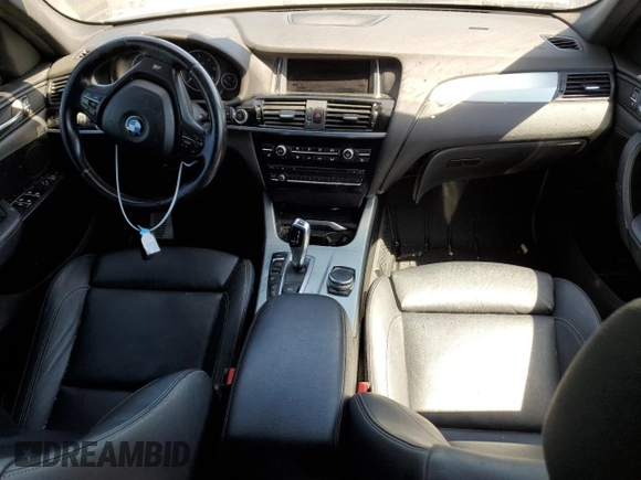 2015 BMW X3 xDrive28d with VIN 5UXWY3C55F0F83896, listed as a Copart auction lot 70690134 with 119,581 mi miles and Salvage Title. Bid and sale history available at carsss.com. Image 8.