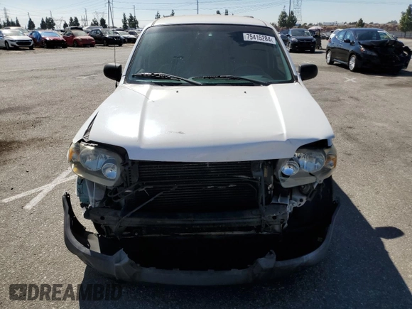 2006 Ford Escape XLS with VIN 1FMYU02Z56KC80946, listed as a Copart auction lot 75415284 with 125,537 mi miles and Salvage Title. Bid and sale history available at carsss.com. Image 5.