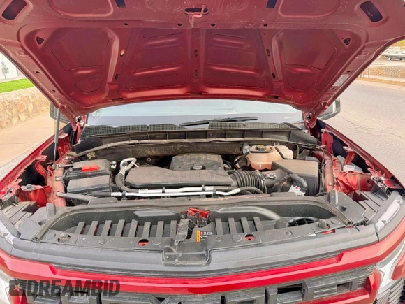 2024 Chevrolet Silverado 1500 with VIN 3GCPADEK4RG119854, listed as a Copart auction lot 55273895 with 6,635 mi miles and Salvage Title. Bid and sale history available at DreamBid. Image 7.