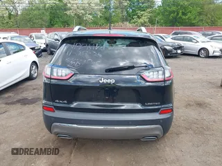 2019 Jeep Cherokee Limited with VIN 1C4PJMDX6KD457370, listed as a IAAI auction lot 42210162 with 50,303 mi miles and . Bid and sale history available at DreamBid. Image 16.