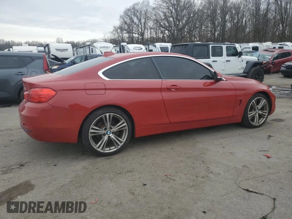 2016 BMW 4 Series 428i xDrive z VIN WBA3N9C5XGK250545, wystawiony jako Copart lot #88158225 z przebiegiem 76 824 mil mil oraz Szkoda całkowita • Salvage title. Historia ofert i sprzedaży dostępna na DreamBid. Obrazek 3.