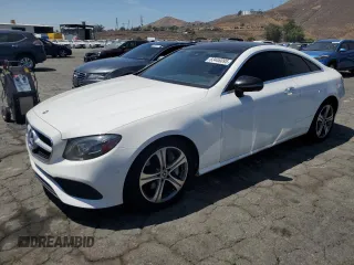 2018 Mercedes-Benz E 400 with VIN WDD1J6FB0JF009590, listed as a Copart auction lot 63446095 with 134,598 mi miles and Clean title. Bid and sale history available at DreamBid. Image 1.