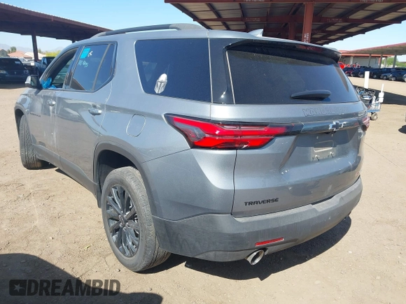 2023 Chevrolet Traverse RS with VIN 1GNERJKW7PJ234456, listed as a IAAI auction lot 42131904 with 21,807 mi miles. Bid and sale history available at carsss.com. Image 3.