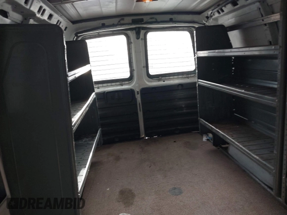2011 Chevrolet Express Cargo with VIN 1GCWGFCA8B1162548, listed as a IAAI auction lot 41965235 with 226,539 mi miles and . Bid and sale history available at DreamBid. Image 8.