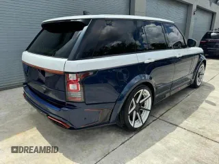2017 Land Rover Range Rover z VIN SALGS2FE1HA356141, wystawiony jako Copart lot #60175845 z przebiegiem 57 214 mil mil oraz Nie do naprawy • Non repairable. Historia ofert i sprzedaży dostępna na DreamBid. Obrazek 3.