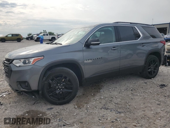 2021 Chevrolet Traverse LT Cloth with VIN 1GNERGKWXMJ208657, listed as a Copart auction lot 61564725 with 52,135 mi miles and Salvage title. Bid and sale history available at DreamBid. Image 1.