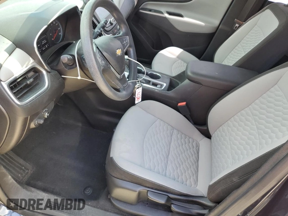 2018 Chevrolet Equinox LS with VIN 3GNAXHEVXJL103683, listed as a Copart auction lot 51414335 with 98,528 mi miles and Salvage Title. Bid and sale history available at DreamBid. Image 7.