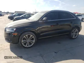 2015 Audi Q3 Prestige with VIN WA1FFCFSXFR013601, listed as a Copart auction lot 72582514 with 100,921 mi miles and Clean title. Bid and sale history available at DreamBid. Image 1.