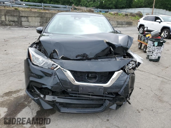 2021 Nissan Versa SV with VIN 3N1CN8EV7ML806320, listed as a Copart auction lot 64251185 with 39,157 mi miles and Salvage title. Bid and sale history available at DreamBid. Image 5.