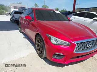 2022 Infiniti Q50 Luxe with VIN JN1EV7BP0NM310534, listed as a IAAI auction lot 41588987 with 50,949 mi miles and . Bid and sale history available at DreamBid. Image 1.