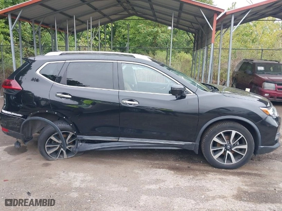 2019 Nissan Rogue S with VIN 5N1AT2MV0KC797750, listed as a IAAI auction lot 40239938 with 71,268 mi miles. Bid and sale history available at carsss.com. Image 13.