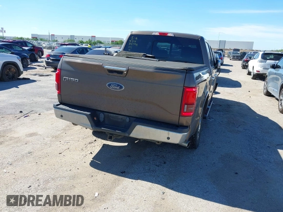 2016 Ford F-150 XL with VIN 1FTEW1CP0GKE43069, listed as a IAAI auction lot 42217022 with 106,638 mi miles and . Bid and sale history available at DreamBid. Image 4.
