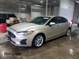 2019 Ford Fusion Hybrid SE with VIN 3FA6P0LU0KR109832, listed as a Copart auction lot 48971605 with 120,512 mi miles and Clean Title. Bid and sale history available at carsss.com. Image 1.