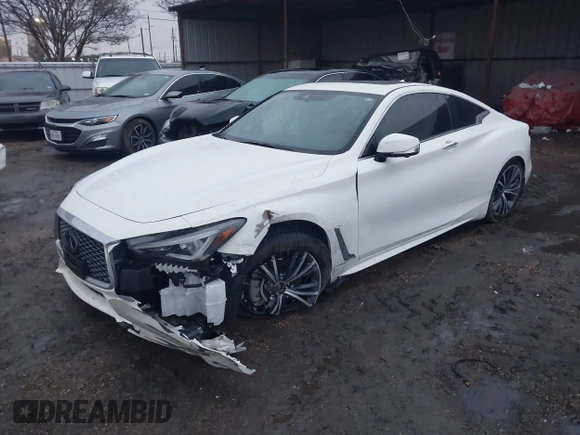 2021 Infiniti Q60 Luxe with VIN JN1EV7KL1MM470045, listed as a IAAI auction lot 41337676 with 11,154 mi miles and . Bid and sale history available at DreamBid. Image 17.