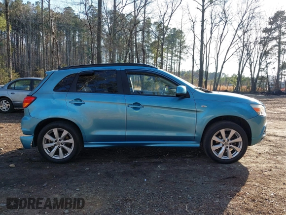 2012 Mitsubishi Outlander Sport SE with VIN JA4AP4AU7CZ005523, listed as a IAAI auction lot 41499056 with 108,342 mi miles. Bid and sale history available at carsss.com. Image 13.