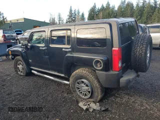 2008 Hummer H3 SUV Alpha with VIN 5GTEN13L988121005, listed as a Copart auction lot 81055874 with 114,457 mi miles and Salvage Title. Bid and sale history available at carsss.com. Image 2.