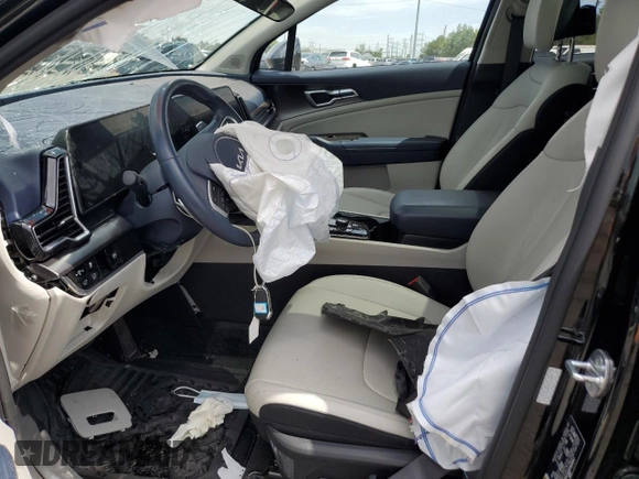 2023 Kia Sportage EX с VIN KNDPVCAG8P7020947, выставлен на аукционе Copart как лот 66208384 с пробегом 14 358 миль миль и Списание • Salvage title. История ставок и продаж доступна на DreamBid. Изображение 7.