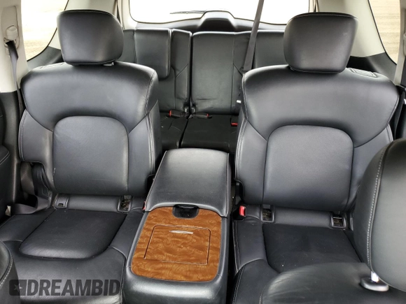 2019 Infiniti QX80 Luxe z VIN JN8AZ2NEXK9235292, wystawiony jako Copart lot #55611985 z przebiegiem 61 988 mil mil oraz Szkoda całkowita • Salvage title. Historia ofert i sprzedaży dostępna na DreamBid. Obrazek 10.