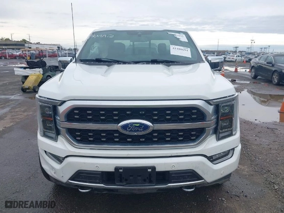 2021 Ford F-150 XL with VIN 1FTFW1ED5MFC72248, listed as a IAAI auction lot 41480694 with 43,346 mi miles. Bid and sale history available at carsss.com. Image 12.