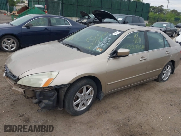 2004 Honda Accord LX z VIN 1HGCM56304A029015, wystawiony jako IAAI lot #42257627 z przebiegiem Nie podano mil oraz . Historia ofert i sprzedaży dostępna na DreamBid. Obrazek 2.