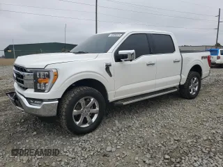 2022 Ford F-150 XL with VIN 1FTFW1E50NFB97744, listed as a Copart auction lot 43906525 with 49,036 mi miles and Salvage Title. Bid and sale history available at carsss.com. Image 1.