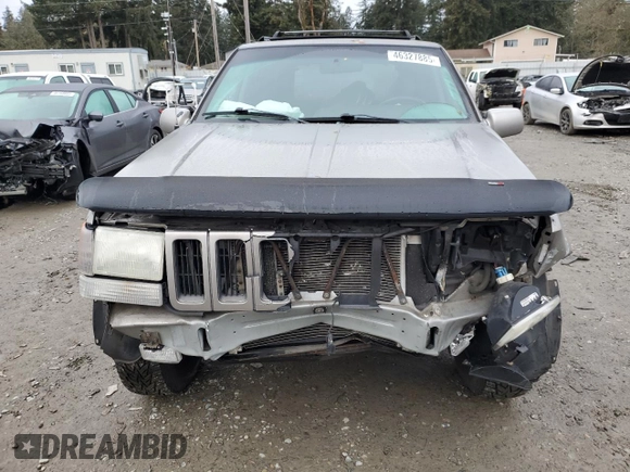 1997 Jeep Grand Cherokee Limited with VIN 1J4GZ78Y4VC693193, listed as a Copart auction lot 46327885 with 235,553 mi miles and Salvage Title. Bid and sale history available at carsss.com. Image 5.