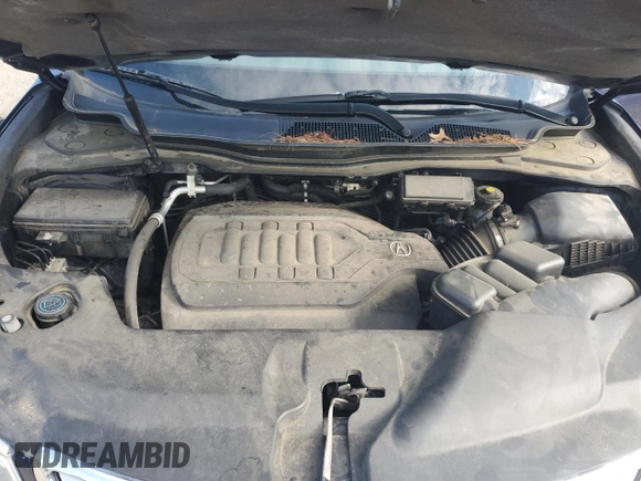 2016 Acura MDX Technology with VIN 5FRYD4H45GB054524, listed as a Copart auction lot 64028205 with 105,750 mi miles and Salvage title. Bid and sale history available at DreamBid. Image 12.