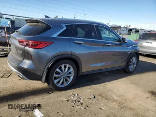 2021 Infiniti QX50 Luxe with VIN 3PCAJ5BB7MF107986, listed as a Copart auction lot 84916204 with 36,751 mi miles and Salvage title. Bid and sale history available at DreamBid. Image 3.