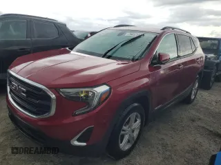 2018 GMC Terrain SLE with VIN 3GKALMEV6JL344111, listed as a Copart auction lot 51704435 with 0 mi miles and Non Repairable. Bid and sale history available at carsss.com. Image 1.