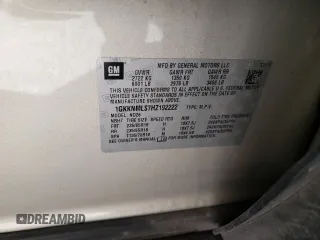 2017 GMC Acadia SLT with VIN 1GKKNMLS7HZ192222, listed as a Copart auction lot 49385445 with 126,981 mi miles and Salvage title. Bid and sale history available at DreamBid. Image 13.
