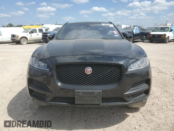 2017 Jaguar F-Pace 35t Premium with VIN SADCJ2BV9HA063073, listed as a Copart auction lot 49045915 with Not Provided miles and Clean Title. Bid and sale history available at DreamBid. Image 5.
