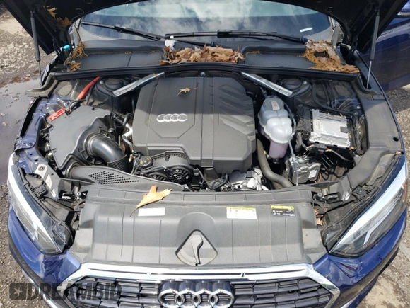 2022 Audi A5 Sportback Premium with VIN WAUABCF53NA033477, listed as a Copart auction lot 59138923 with 25,298 mi miles. Bid and sale history available at carsss.com. Image 11.