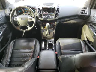 2015 Ford Escape Titanium with VIN 1FMCU0J90FUB48533, listed as a Copart auction lot 47787445 with 132,294 mi miles and Salvage Title. Bid and sale history available at carsss.com. Image 8.