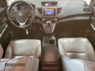 2015 Honda CR-V EX-L with VIN 5J6RM4H77FL017965, listed as a Copart auction lot 50800385 with 93,044 mi miles and Salvage Title. Bid and sale history available at carsss.com. Image 8.